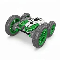 Радіокерована трюкова машина DH 666-78-02, 360°, парогенератор, перевертиш, акум. 3.7V, пульт 2.4GHz, Зелена