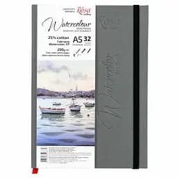 Блокнот для акварелі Watercolor by Fabriano А5 200г/м2 32 л папір білий ROSA Gallery