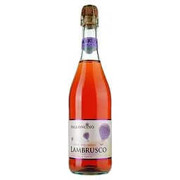 Игристое вино Palloncino Lambrusco, розовое, полусладкое, 8%, 0,75 л
