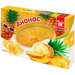 Ананас цукаты Сто пудів Премиум 125 г