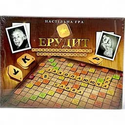 Игра большая настольная Эрудит, DT G4-UA Danko Toys (4820150910617)