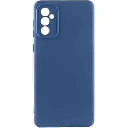 Чехол Lakshmi Silicone Cover Full Camera (AA) для Samsung Galaxy A36 5G Синий/Navy Blue