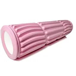 Масажний ролик EasyFit Dozer 45 см Рожевий (EF-3702-P)