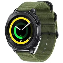 Нейлоновий ремінець Primo Traveller для годинника Samsung Sport Gear SM-R600 Army Green