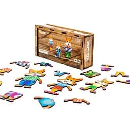 Дерев'яна настільна гра Лисички PuzzleOK Puz-42121 - мініатюра 2