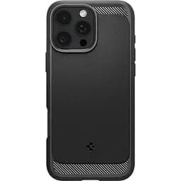 Чехол Spigen Rugged Armor with MagFit для Apple iPhone 16 Pro Max Matte Black (ACS07986) [115487]