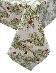 Скатертина Прованс Ялинки, 300х136 см, зелений (13828)
