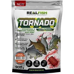 Прикормка Real Fish Прикормка Торнадо Универсал Криль 900 г