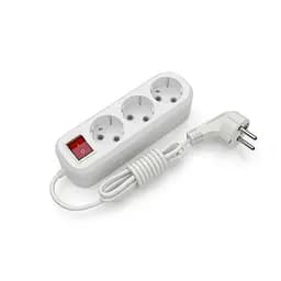 Подовжувач блоковий (ABS) Electrum 3гнізда 3м із заземленням та вимикачем (C-ES-1813)