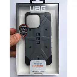 Оригінальний протиударний чохол UAG Pathfinder для iPhone 13 Pro (6.1") Silver (113157113333) - мініатюра 10