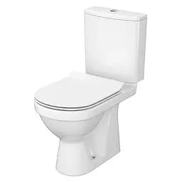 Унитаз-компакт ZIP Cersanit Zip 785 SimpleOn 021 3/5 л с сиденьем duraplast Slim Soft Close K121-015