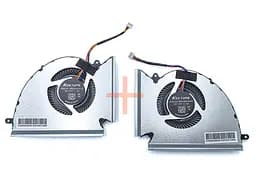 Вентилятор (кулер) для MSI GP76 Leopard GE76 Raider PABD1A010SH DC12V (CPU+GPU) Пара.