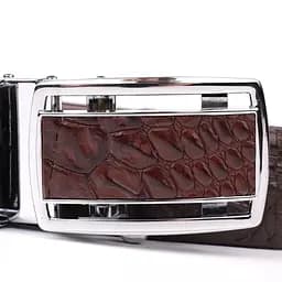 Ремінь-автомат Crocodile Leather 3,7х120 см acs0029612 - мініатюра 7