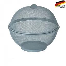 Корзина для фруктів з кришкою KELA Como 26,5 см сіра (11449)