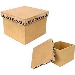 Коробка Rosa Talent з фігурною кришкою 2 МДФ 20х20х15 см