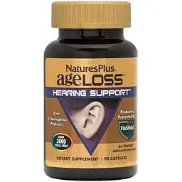 Натуральная добавка NaturesPlus AgeLoss Hearing Support 90 капсул