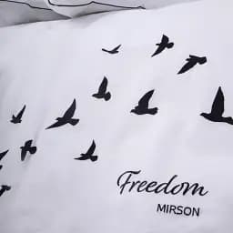 Підковдра MirSon 11-2107 White Freedom Ranforce Elite 220х240 см (2200008700386) - мініатюра 7