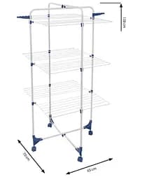 Сушарка для білизни підлогова Casa Si Athletic 3 White (CS92185E04) - мініатюра 3