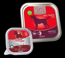Вологий корм для собак Morando MigliorCane Unico 100% телятина 300 г х 12 шт.