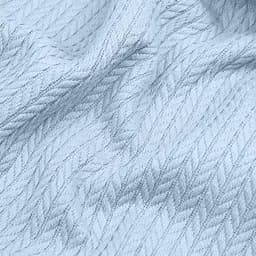 Плед-покривало Cosas Knitted Braid Cloud косичка 75х95 см (Blanket_19Cloud_KnittedBraid_75x95) - мініатюра 4
