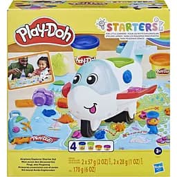 Игровой набор с пластилином Hasbro Play-Doh Самолет-исследователь (F8804)