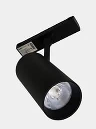 Магнітний ультратонкий трековий світильник поворотний KW-302/18W NW DC48V BK Brille 48-205