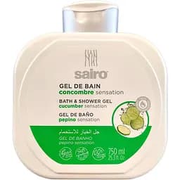 Гель для душу та ванни Sairo Bath & Shower Gel Strawberry Sensation Огірок 750 мл