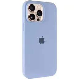 Чохол Silicone Case Full Protective (AA) для Apple iPhone 13 Pro Max (6.7) Блакитний / Lilac Blue