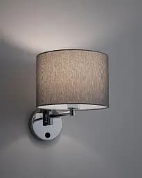 Бра, настінний світильник Nowodvorski 11788 Hotel Mood E14 1x10W IP20 сірий - мініатюра 2