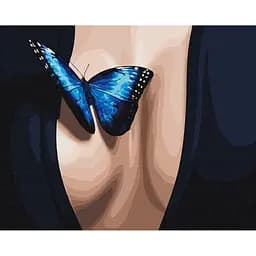 Картина за номерами "Синій Трепіт" BS53938, 40х50 см