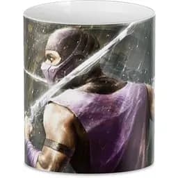 Кухоль GeekLand Mortal Kombat Мортал Комбат зі зброєю MK.02.10 330 мл білий