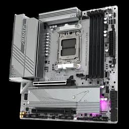 Mатеринська плата Gigabyte B650M Aorus Elite AX Ice Socket AM5 (B650M A ELITE AX ICE) - мініатюра 4