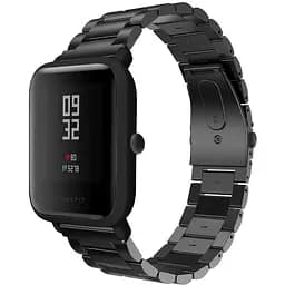 Металевий ремінець Primo для годинника Xiaomi Huami Amazfit Bip/Amazfit GTS Black