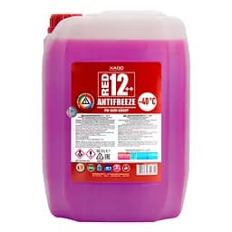 Антифриз Xado Antifreeze Red 12++ -40⁰С красный готовый 10л(XA 53409)