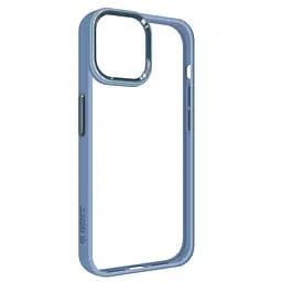 Чехол для Apple iPhone 11, UNIT2, голубой, ударопрочный, прозрачный противоударный чехол-накладка из TPU и поликарбоната (PC), с защитными бортиками, защита всего корпуса от ударов и царапин, ArmorStandart (ARM74784)