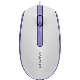 Миша Canyon M-10 Wired White Lavender (CNE-CMS10WL)