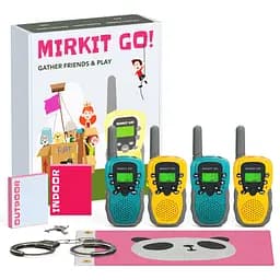 Игра для детей Mirkit Go 4 детские рации Т-388 и 4 дворовых игры (8729)