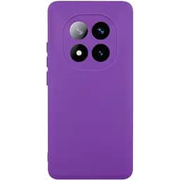 Чохол Getman TPU Liquid Silk Full Camera для Xiaomi Redmi Note 14 Pro 4G Фіолетовий/Purple