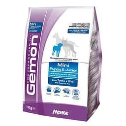 Сухий корм Gemon Dog Mini Puppy&Junior тунець з рисом для цуценят міні порід 3 кг