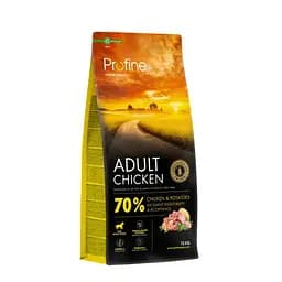 Корм сухой Profine Chicken and Potatoes для взрослых собак всех пород, с курицей и картофелем, 12 кг