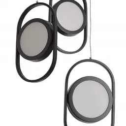 Люстра Brille лофт підвісна LED 32W NW BK (BL-886S/3) - мініатюра 10