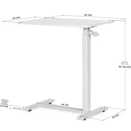 Стіл Hommex Mobidesk Lite White ( TH-010 Lite White) - мініатюра 2