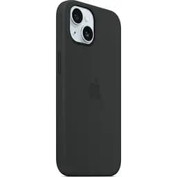 Чохол Apple Silicone Case with MagSafe для iPhone 15 Black (MT0J3ZM/A) [92896] - мініатюра 2