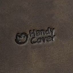 Косметичка чоловіча шкіряна Handy Cover HC0024 темно-коричнева велика - мініатюра 6
