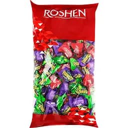 Карамель льодяникова Roshen Peppinezzz з фруктово-ягідною начинкою 900 г