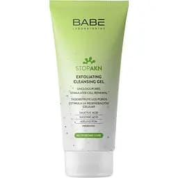 Гель-ексфоліант Babe Laboratorios StopAkn для глибокого очищення жирної та проблемної шкіри Microbiome Friendly 200 мл