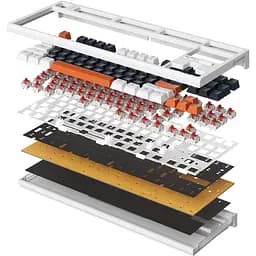Клавіатура GamePro Red з Hot-Swap RGB Black дротова механічна (MK180B) - мініатюра 5