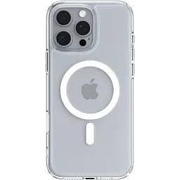 Прозорий чохол Spigen Ultra Hybrid T (MagFit + Camera Control) White для iPhone 16 Pro Max (ACS08505) - мініатюра 4