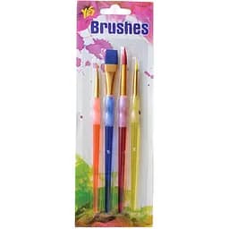 Набір пензликів Yes синтетичні 4 шт. (310427)