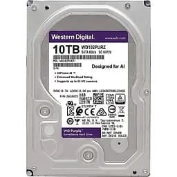 Жорсткий диск Western Digital Purple 3.5" 10TB 7200 rpm 256MB SATAIII (WD102PURZ)